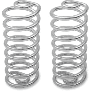 DRAG SPECIALTIES Seat Springs Chrome - 5" 0820-0029